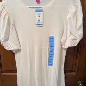 Womens Knit top, size Large